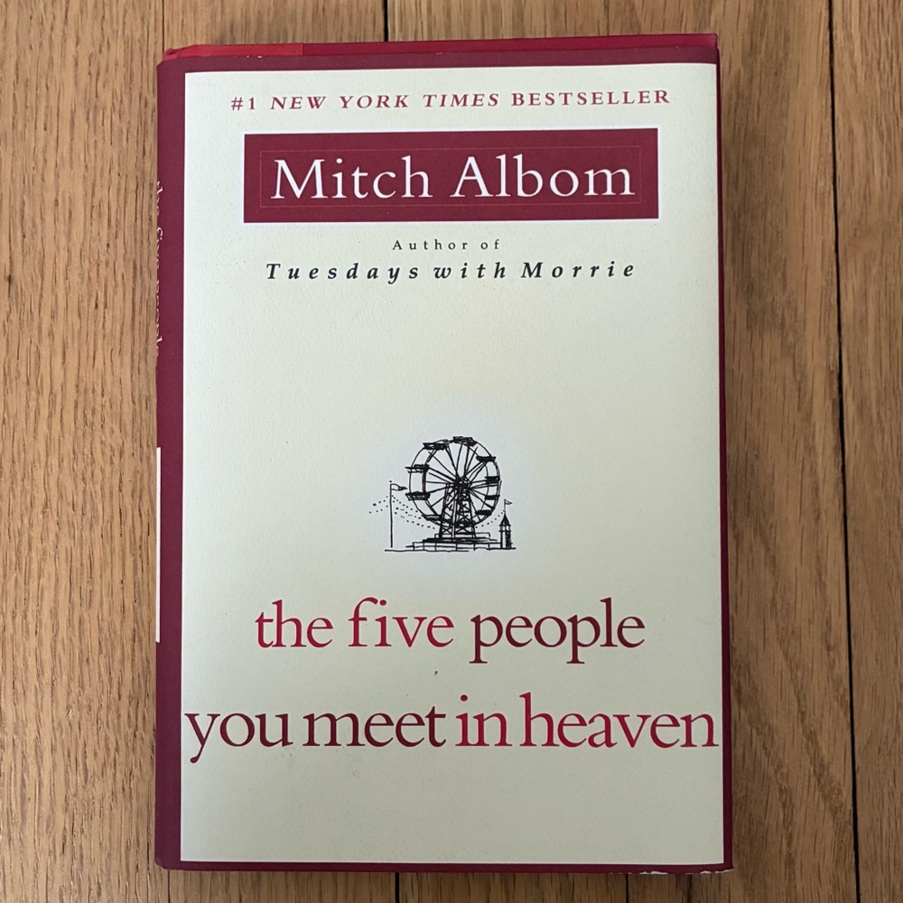 NWT First Edition Copy Hardcover
The Five People You Meet In Heaven, Mitch Albom